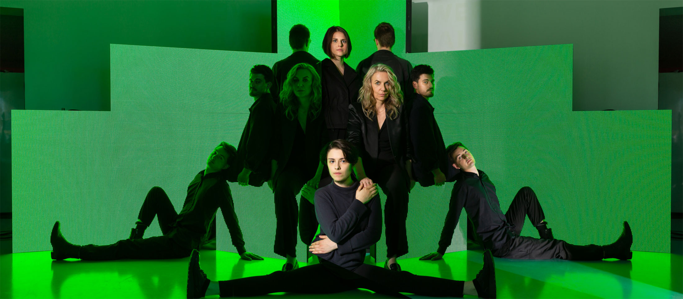 Photo Credit | Iris Duvekot. Ark (Arran Lyon, Federico Campagna, Louis Braddock Clarke, Roosje Klap, Senka Milutinovic, Teoniki Rozynek, Valentin Vogelmann & Zuzanna Zgierska).